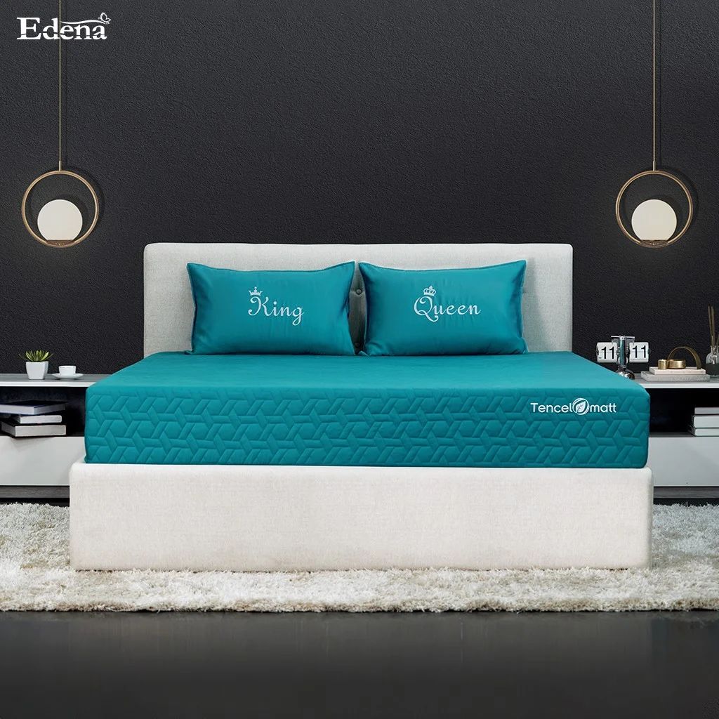 Nệm  foam Edena TencelOmatt - nệm foam với lớp vỏ từ chất liệu tencel vô cùng thoáng mát