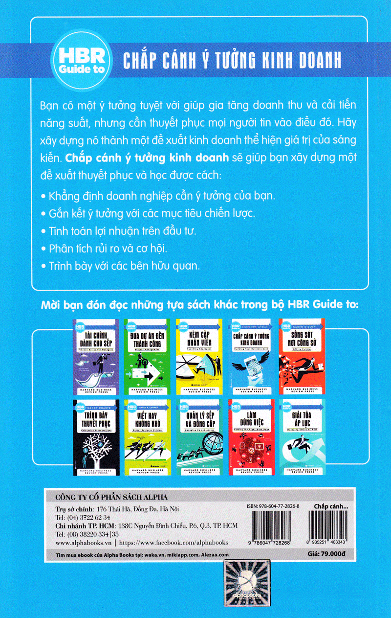 Hình ảnh HBR Guide To - Chắp Cánh Ý Tưởng Kinh Doanh ( Tặng Kèm Bookmark Tuyệt Đẹp )