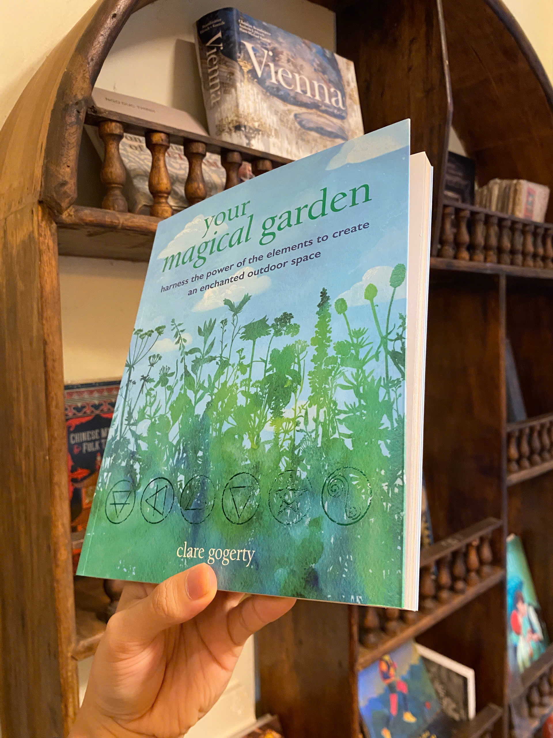 Sách - Your Magical Garden: Harness the Power of the Elements by Clare Gogerty | English Book
