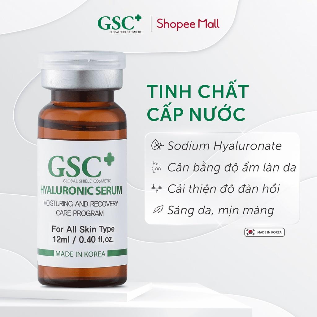Tinh chất câp nước GSC 12ml serum dưỡng trắng phục hồi cấp ẩm cho mọi loại da