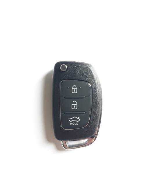 Vỏ chìa khóa gập Huyndai I10, Accent loại có vít chắc chắn, tự thay thế dễ dàng