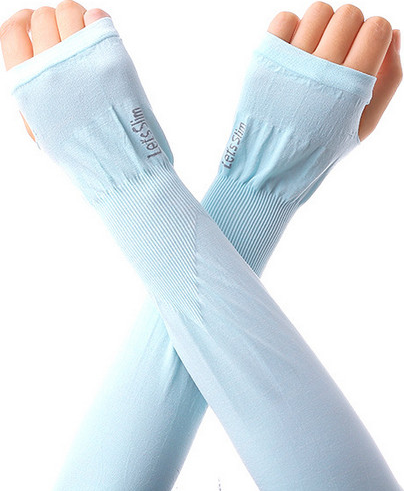 Găng tay chống nắng Let's Slim - Màu xanh dương