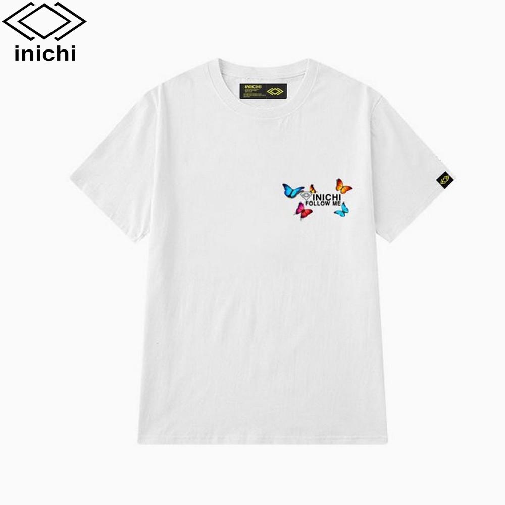 Áo thun unisex in họa tiết bướm INICHI 4 màu I11