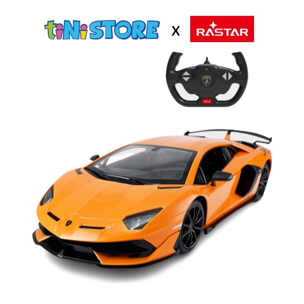 tiNiStore-Đồ chơi xe điều khiển 1:14 Aventador SVJ Rastar 96000