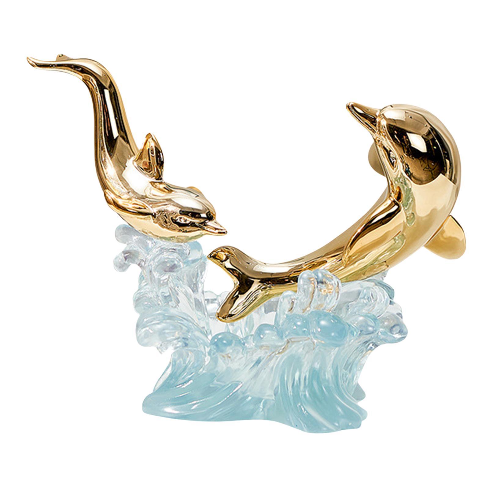 Creative Creative Dolphin Rack Animal Sculpture Crafts for gifts