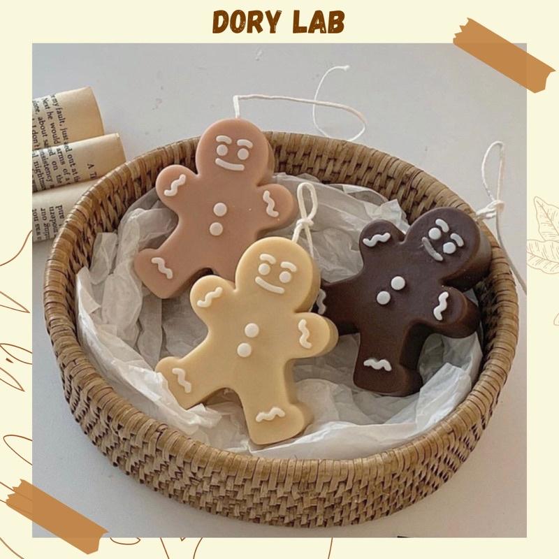 Nến Thơm Handmade Giáng Sinh Bánh Gừng, Quà Tặng - Dory Lab