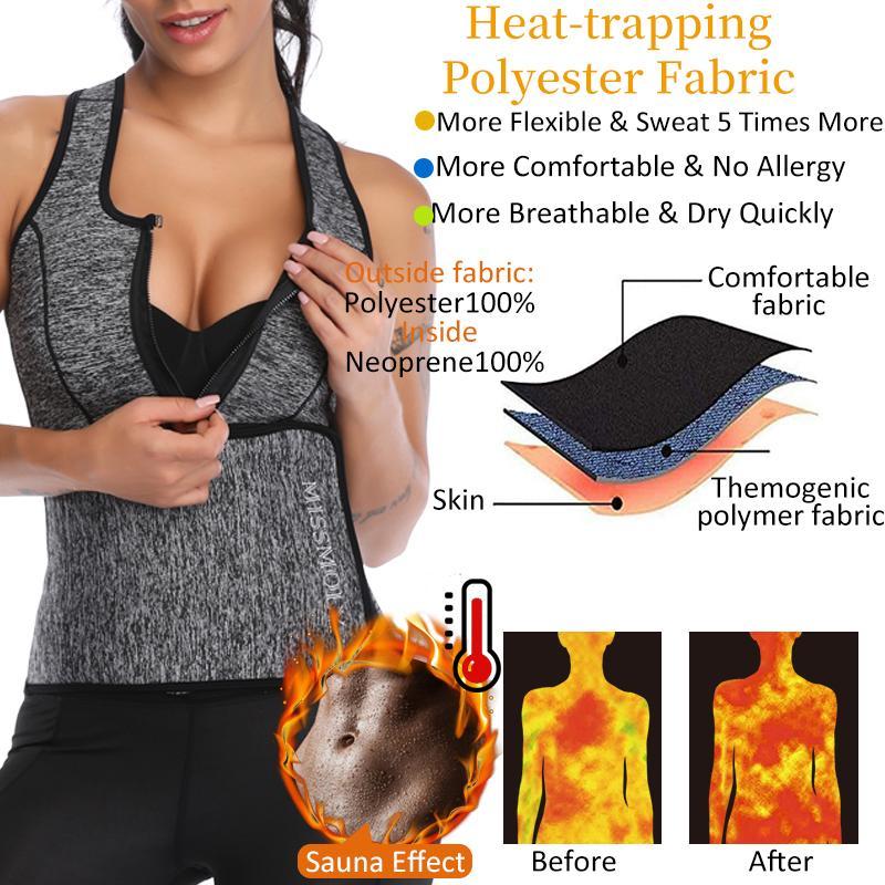 Phụ Nữ Neoprene Eo Huấn Luyện Mồ Hôi Xông Hơi Phù Hợp Với Vòng Eo Cincher Giảm Béo Áo Vòng Dây Có Thể Điều Chỉnh Tông Đơ Cắt Dây Bể Định