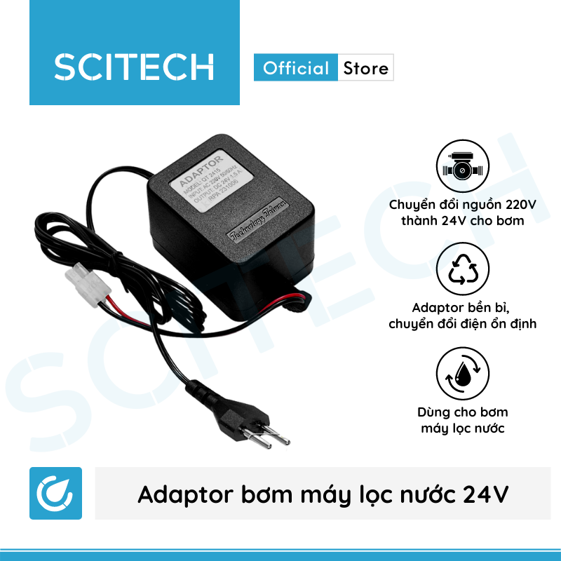 Adaptor bơm 24V/36V dùng trong máy lọc nước - Hàng chính hãng