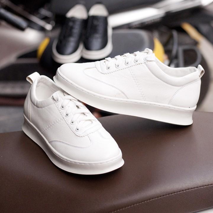 Giày sneaker W Trắng mới T455(L)-TRANG