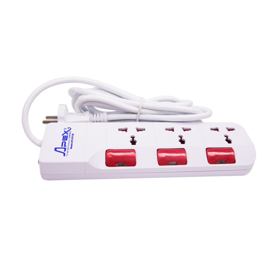 Ổ Cắm Điện Sunhouse APEX APE-OC1-3R - Chính Hãng