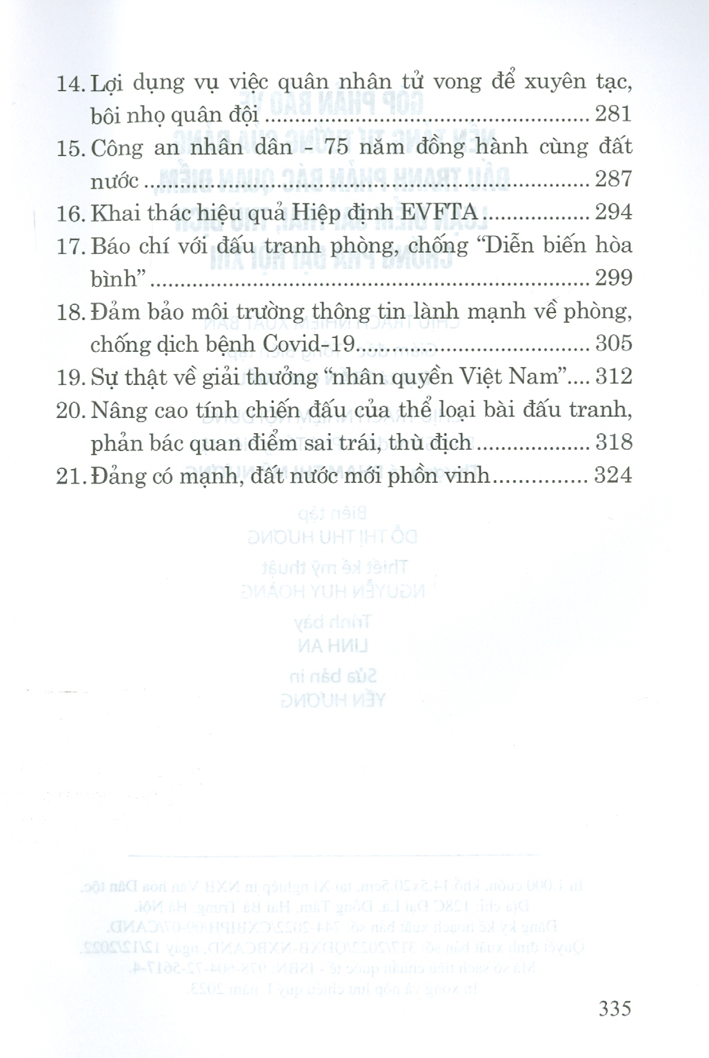 Góp Phần Bảo Vệ Nền Tảng Tư Tưởng Của Đảng, Đấu Tranh Phản Bác Quan Điểm, Luận Điệu Sai Trái Thù Địch Phá Đại Hội XIII