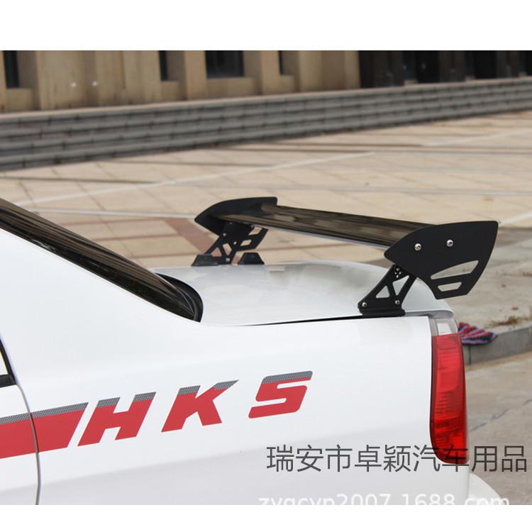 Xe bán hàng trực tiếp thuận lợi nhất hợp kim nhôm cánh cố định sedan cánh gió sau hợp kim nhôm một lớp không đục lỗ phổ quát