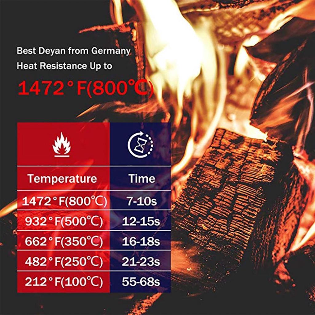 Barbecue anti-scald gloves Heat Glove Resistant BBQ Oven Gloves Kitchen Fireproof Gloves Anti-slip Gloves for Baking Cooking