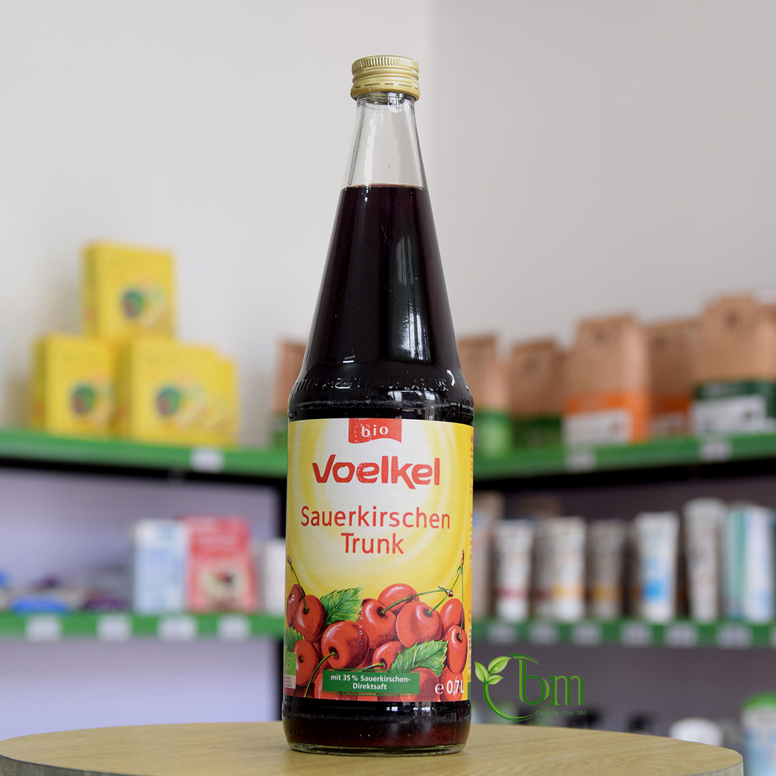 Nước ép hữu cơ Cherry(Anh đào) 750ml (Voelkel)