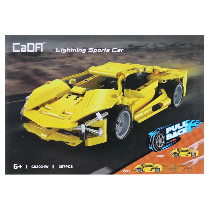 Đồ Chơi Lắp Ráp Xe Thể Thao Lightning Sports Car - CaDA C52021W