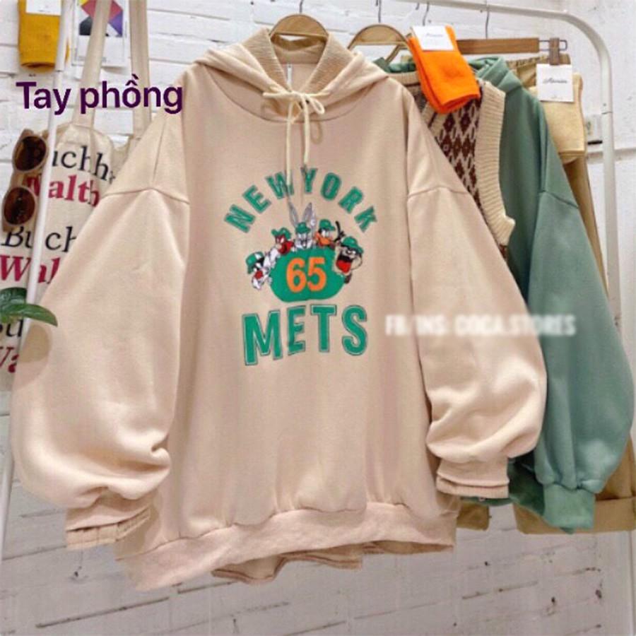 ÁO HOODIE - ÁO KHOÁC NỈ NGOẠI Cánh Dơi Tay Phồng
