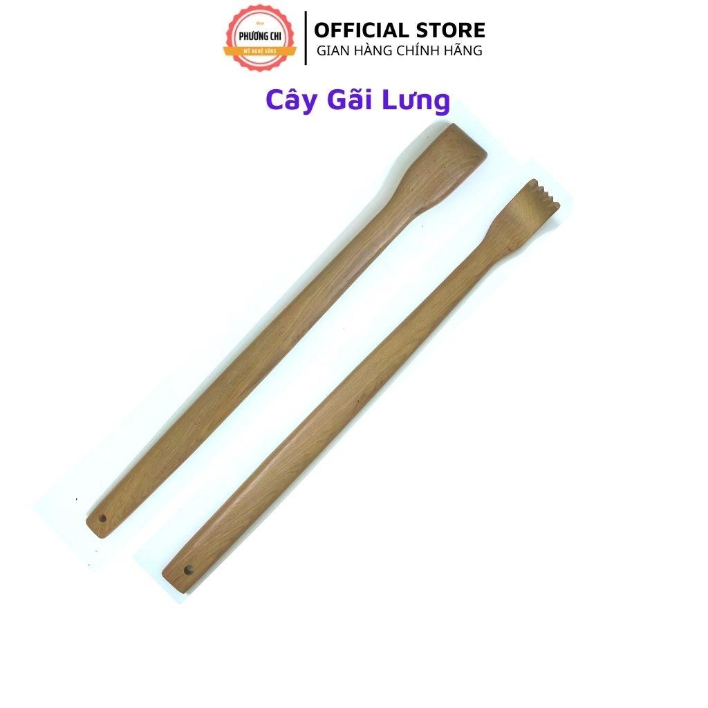 Cây gãi lưng cạo gió bằng gỗ thơm tiện dụng | Mỹ Nghệ Phương Chi