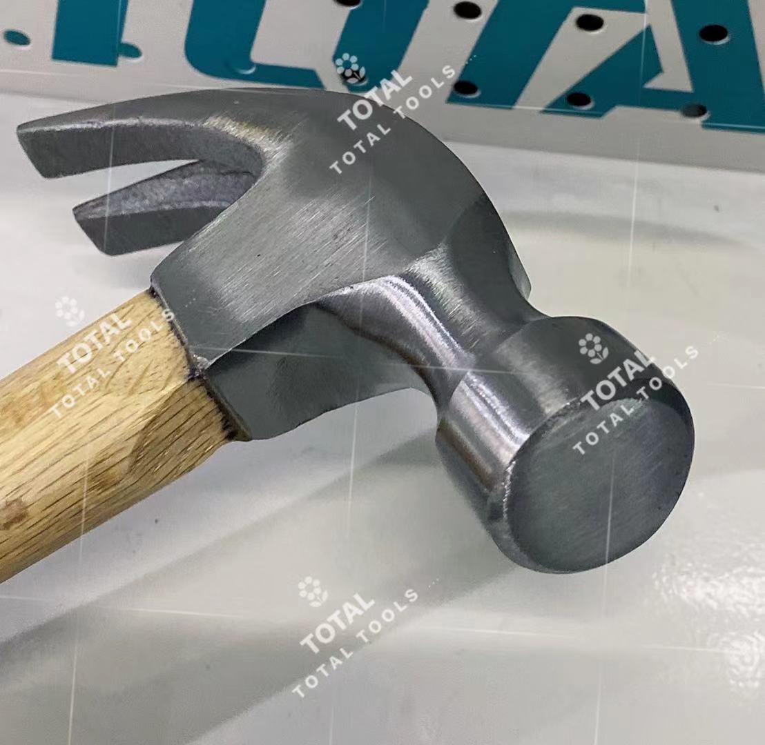BÚA ĐÓNG NHỔ ĐINH CÁN GỖ 220G, 450G TOTAL THTW7308, THTW7316 - HÀNG CHÍNH HÃNG