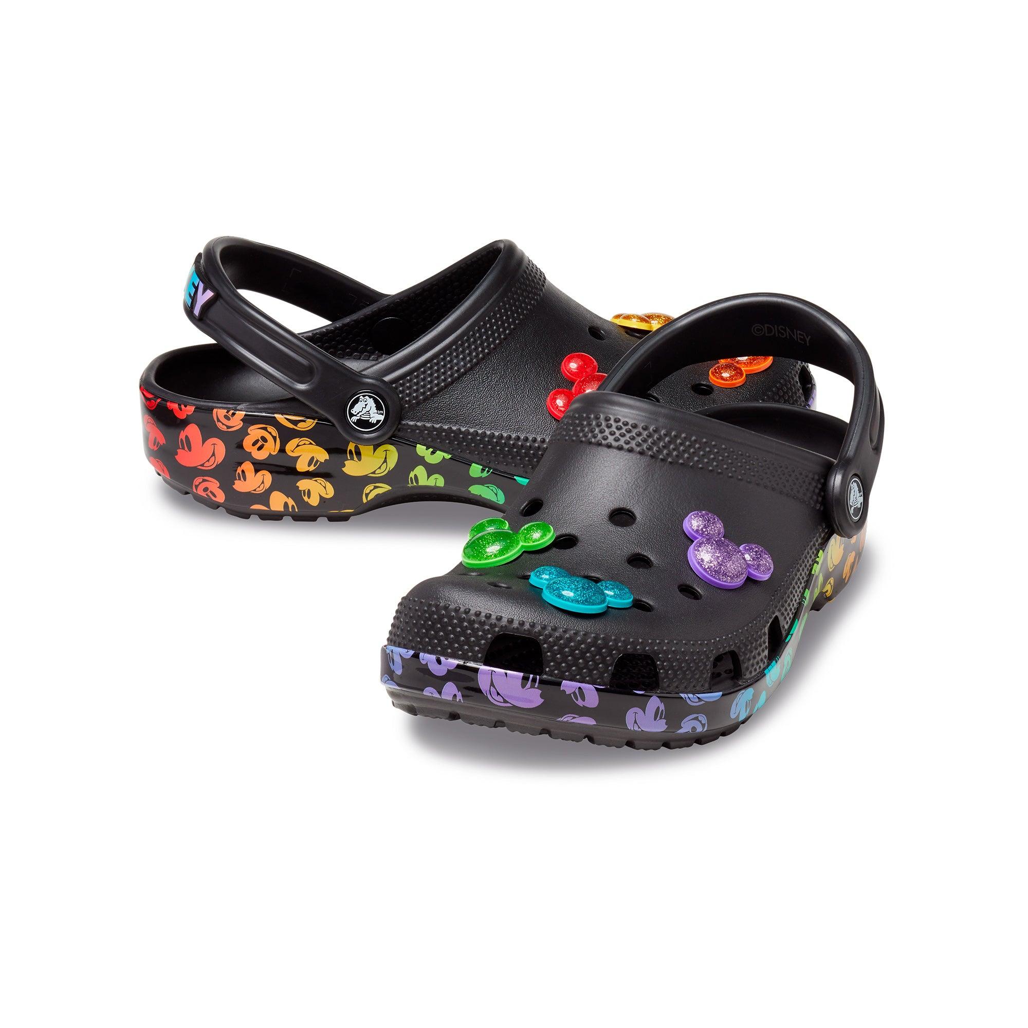 Giày lười unisex Crocs Classic Disney Rainbow Celebration - 207755-0C4