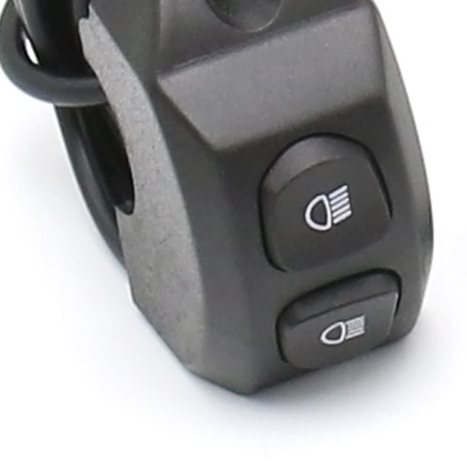 Replacement Motorbike Motorcycle Handle Fog Light Switch Control Smart Relay for BMW R1200GS / R 1200 GS / R1250GS/ F850GS/ F750GS ADV Black