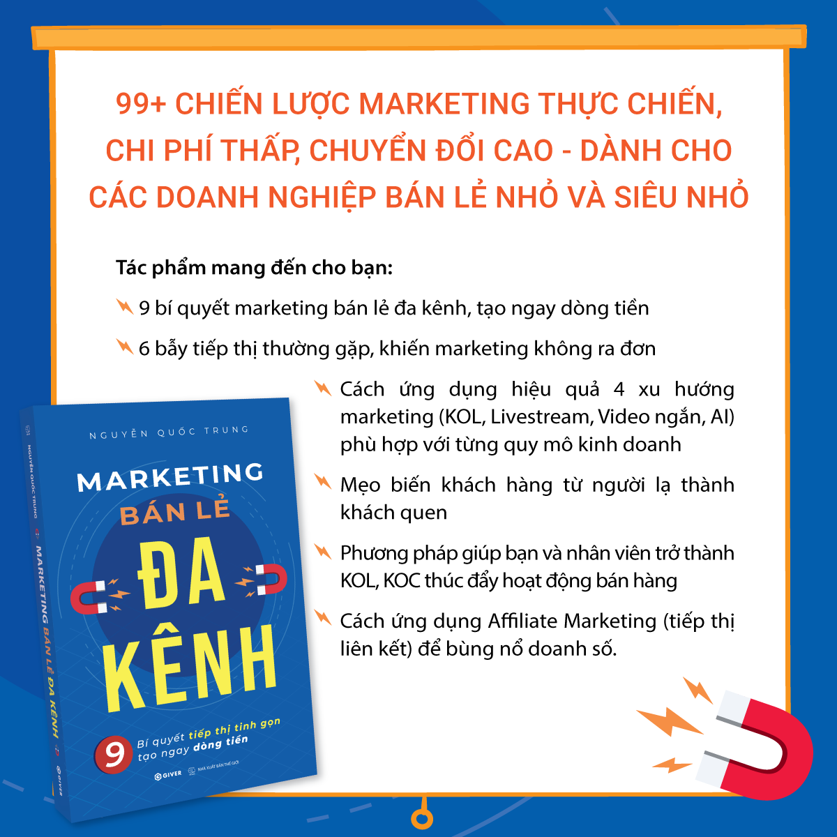 Marketing Bán Lẻ Đa Kênh - 9 Bí Quyết Tiếp Thị Tinh Gọn Tạo Ngay Dòng Tiền