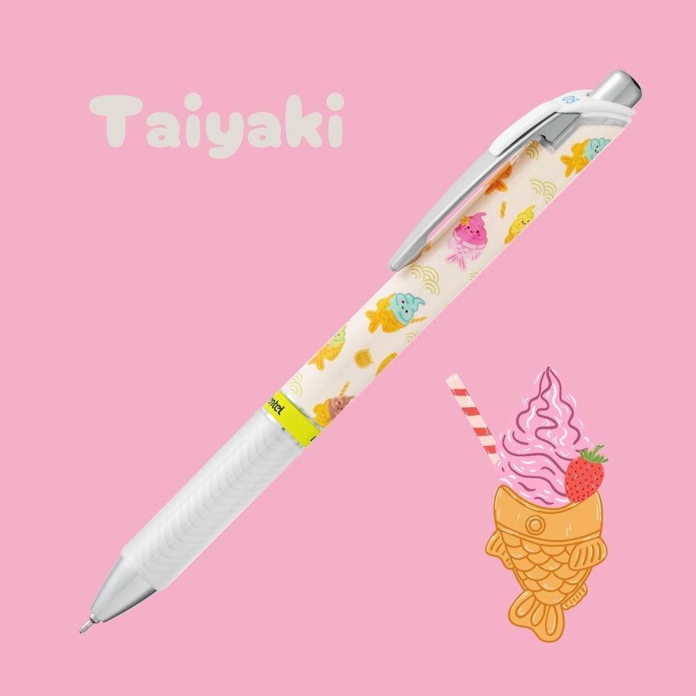 Bút Gel EnerGel Kawaii Snacks Series 0.5 mm - Pentel-BLN75KW45-C - Taiyaki - Mực Xanh