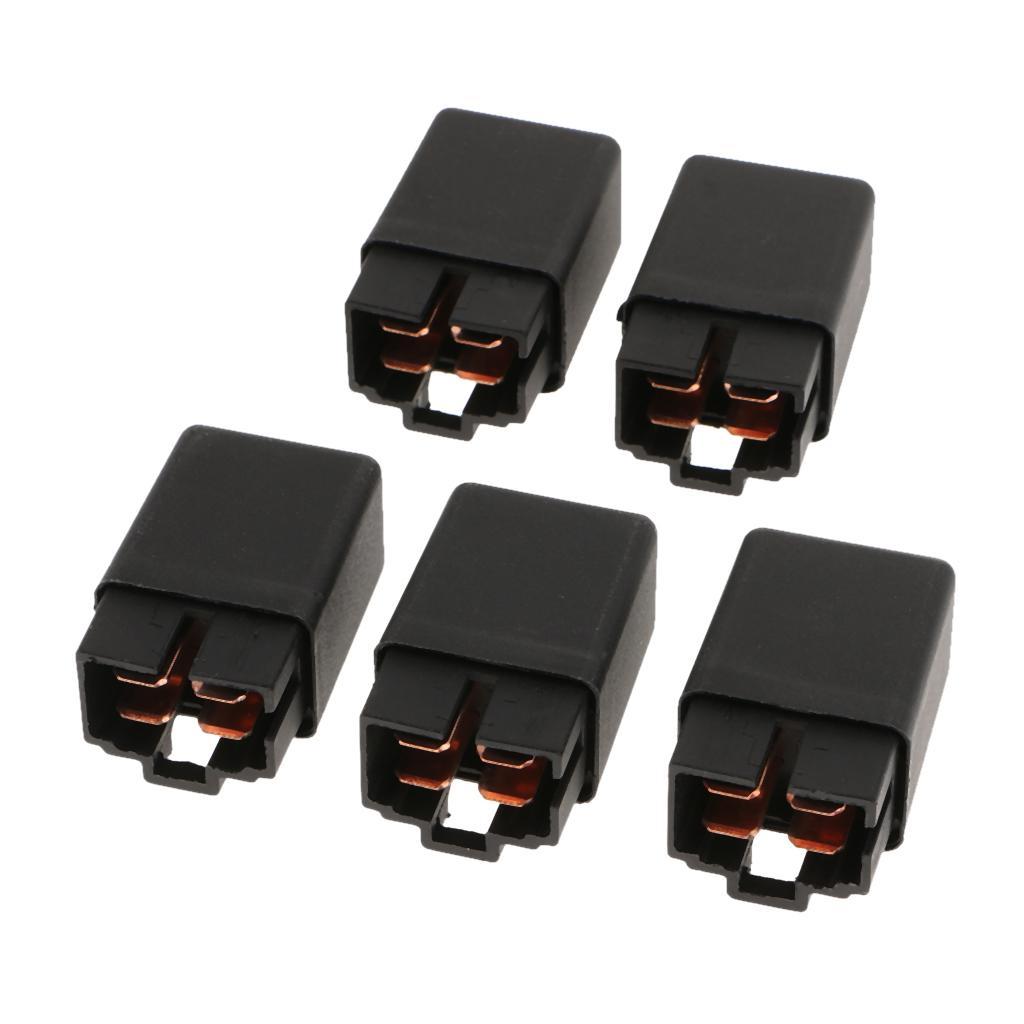 5 Pieces Universal Car Truck Auto 12V 30A 4 Conditioning Relays