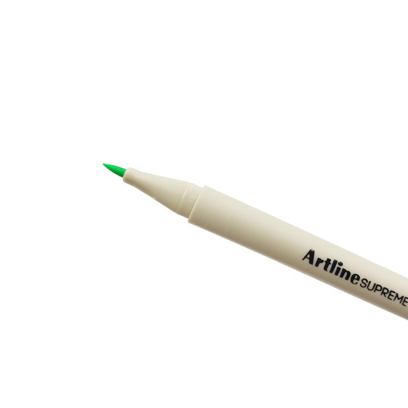 Bút Lông Đầu Cọ Artline Supreme Brush Pen EPFS-F - Fluoro Green
