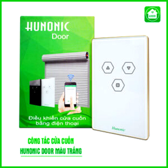 Công tắc cửa cuốn chông minh HUNONIC DOOR- Điều khiển từ xa bằng điện thoại qua Wifi, cảnh báo chống trộm