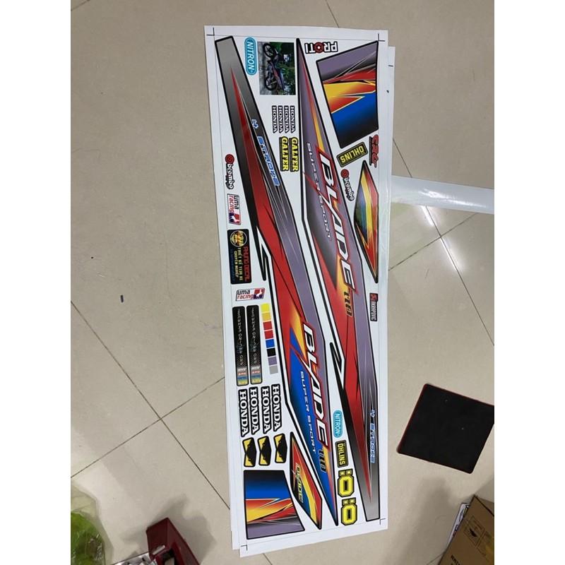 Tem rời dành cho honda wave blade 110