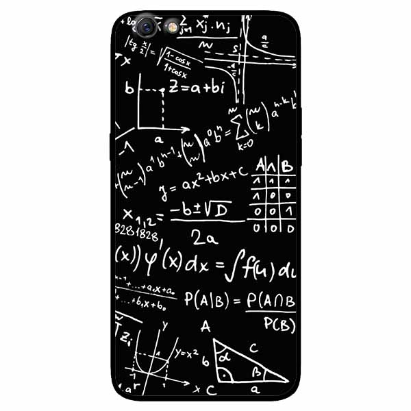 Ốp lưng in cho Oppo F3 Lite Mẫu Toán Học 1