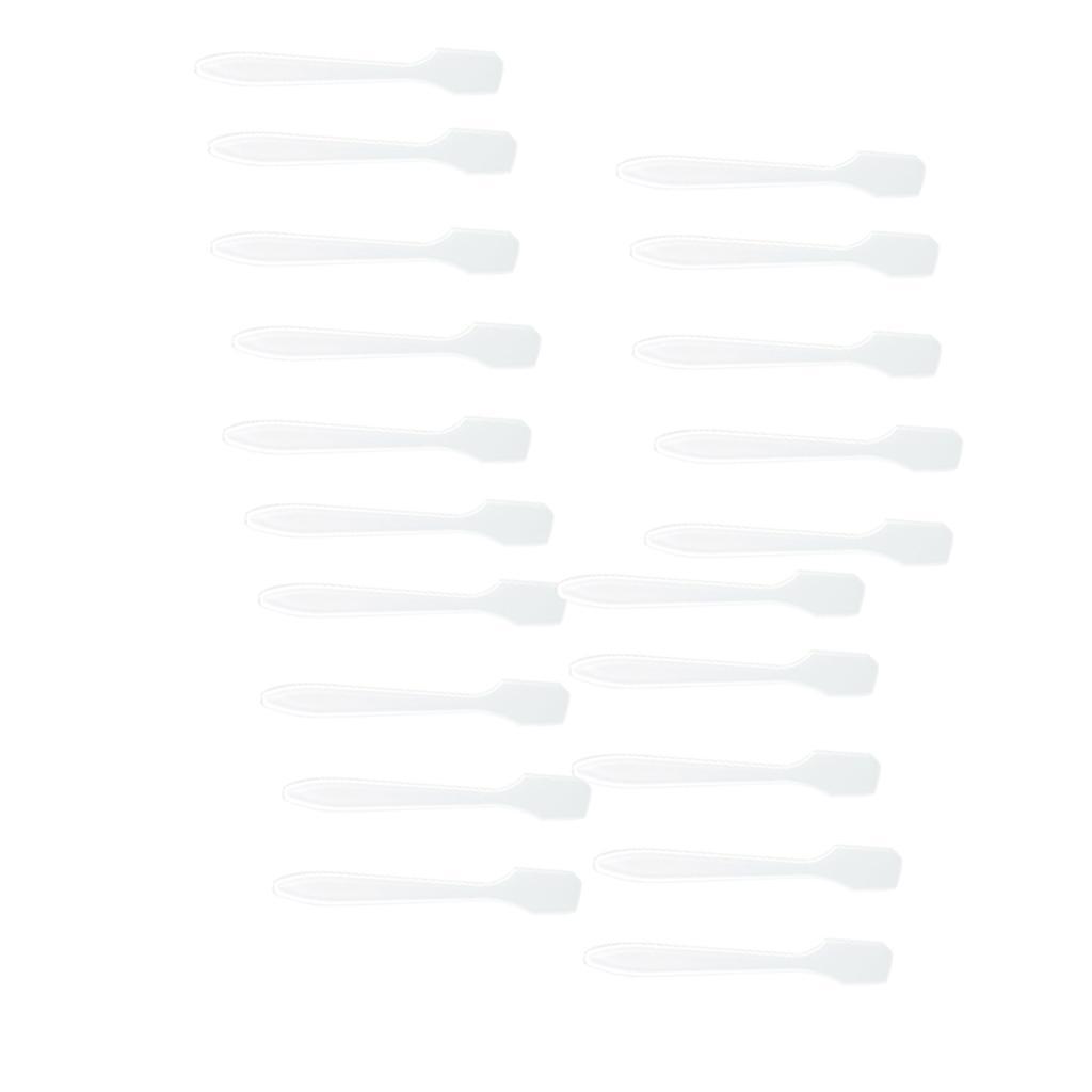 100Pcs Facial Cream  Spoon Cosmetic Spatula  Tool