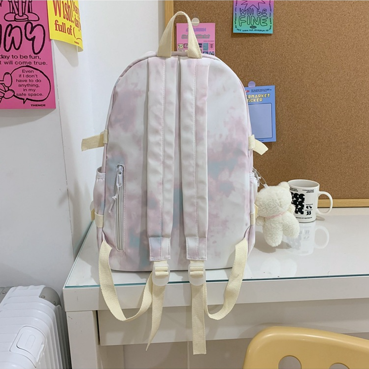 Balo thời trang nữ đẹp độc Galaxy cỡ lớn cho học sinh - Cặp sách vải oxford chống nước nhiều ngăn rộng giá rẻ
