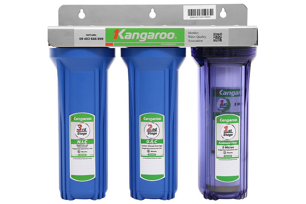 Bộ Cốc Lọc Đầu Nguồn Kangaroo KG01G3 – Hàng Chính Hãng