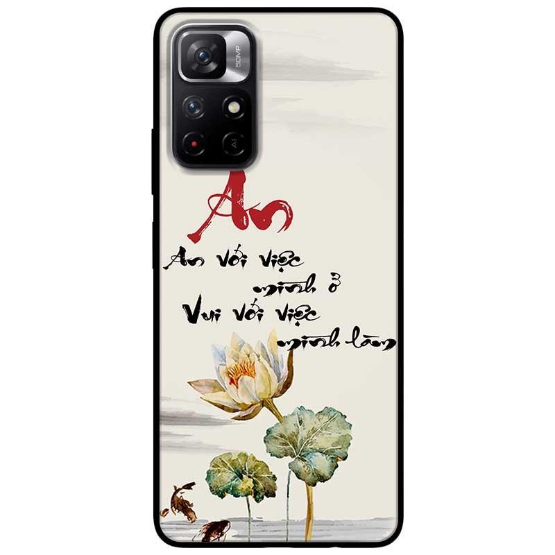 Ốp lưng dành cho Xiaomi Redmi Note 11 5G - Redmi Note 11T - Redmi Note 11S - An Sen Trắng