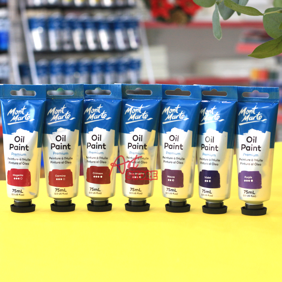 Màu Sơn Dầu Tuýp- MONT MARTE OIL PAINT 75 ML
