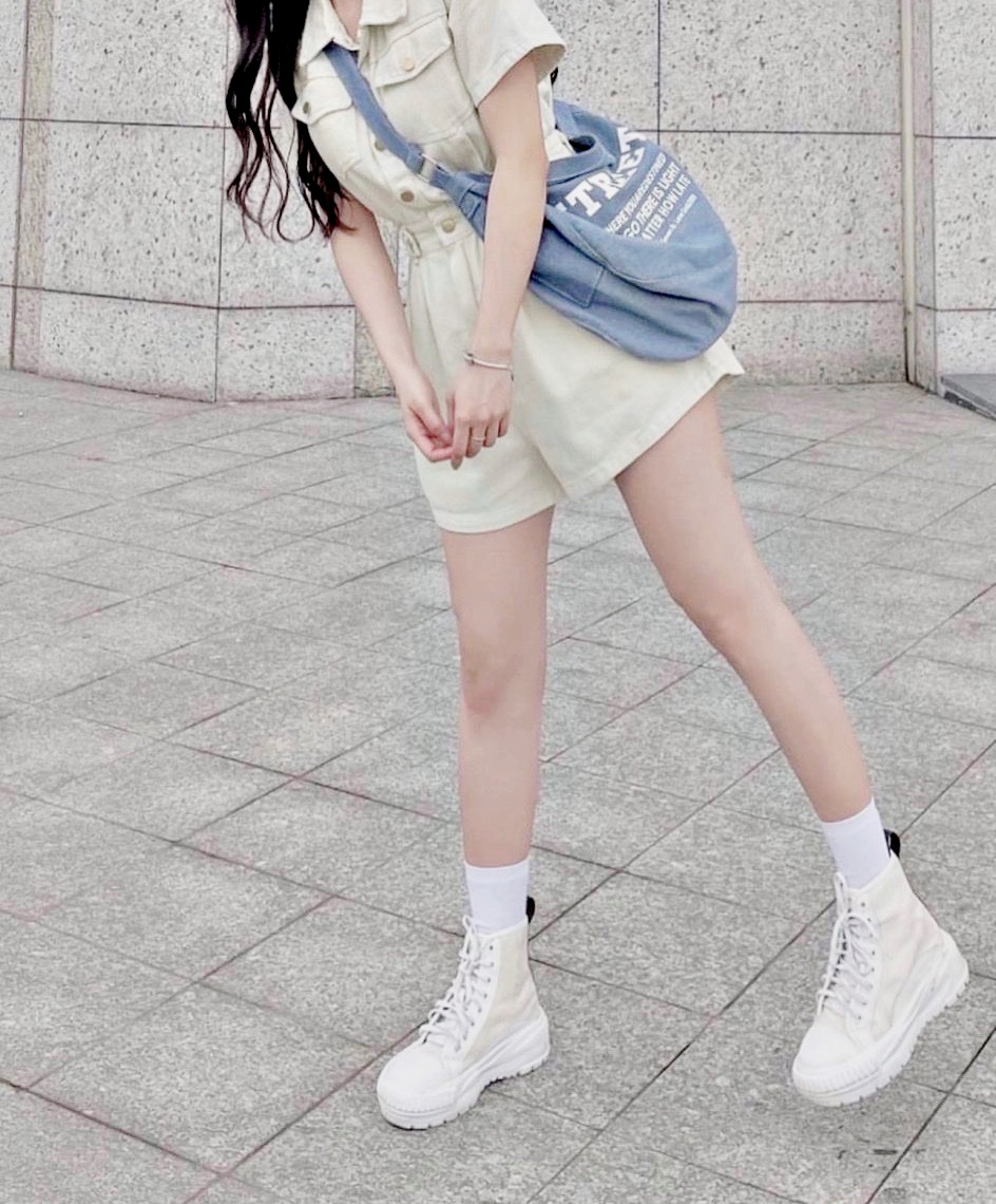 JUMPSUIT ĐỒ BAY NGẮN QUẦN SHORTS LƯNG CAO ỐNG RỘNG JEANS CỔ SƠ MI DENIM PLAYSUITS THỂ THAO ĐI TIỆC ĐI CHƠI DẠO PHỐ ĐI BIỂN