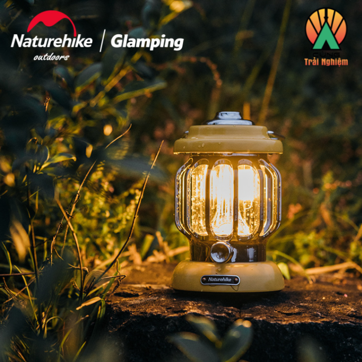 Đèn bão cắm trại Glamping Naturehike NH21ZM008