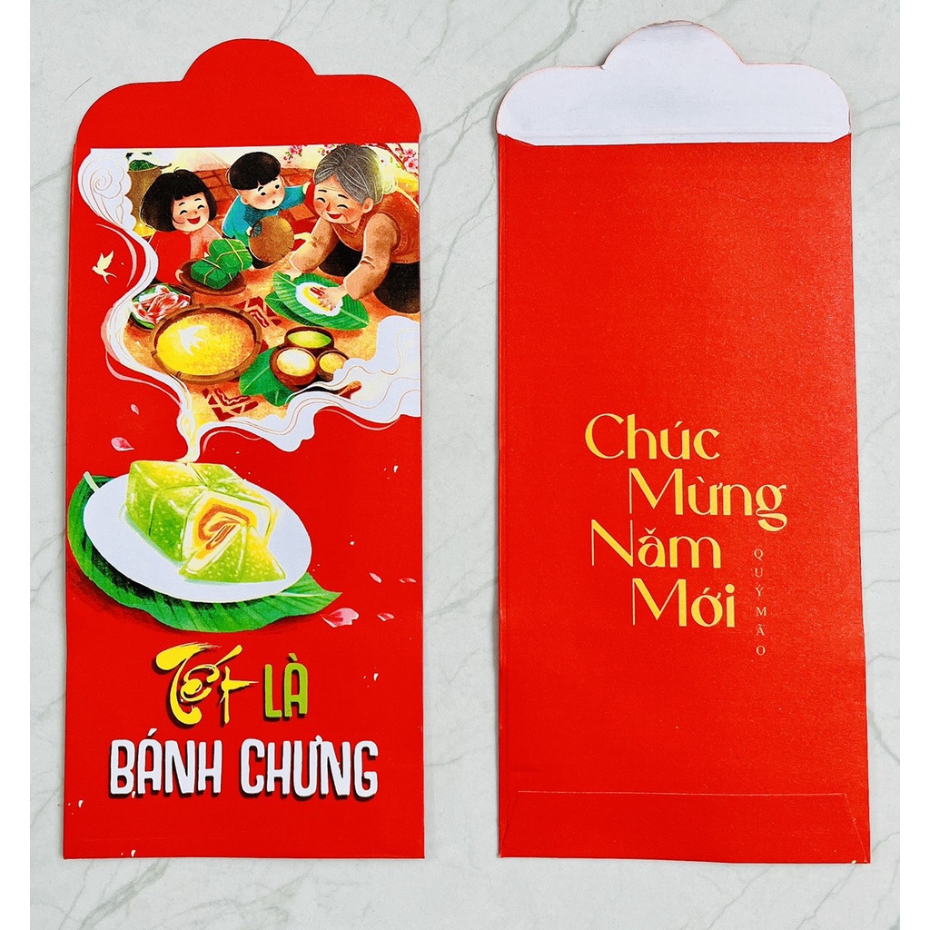 COMBO 10-50 BAO LÌ XÌ CAO CẤP IN ĐẸP SẮC NÉT DÙNG ĐỂ LÌ XÌ  - MẪU MỚI VỀ LIÊN TỤC SIÊU ĐẸP