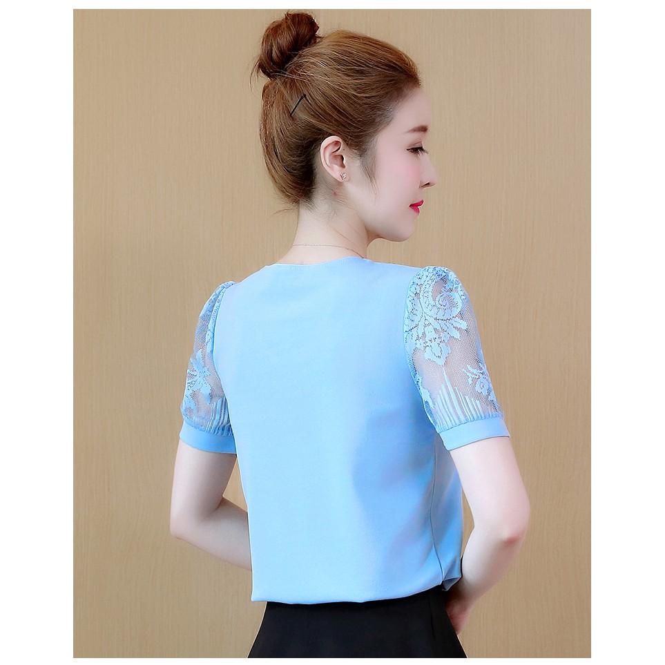 Áo sơ mi công sở trung niên_ áo nữ trung niên sang trọng