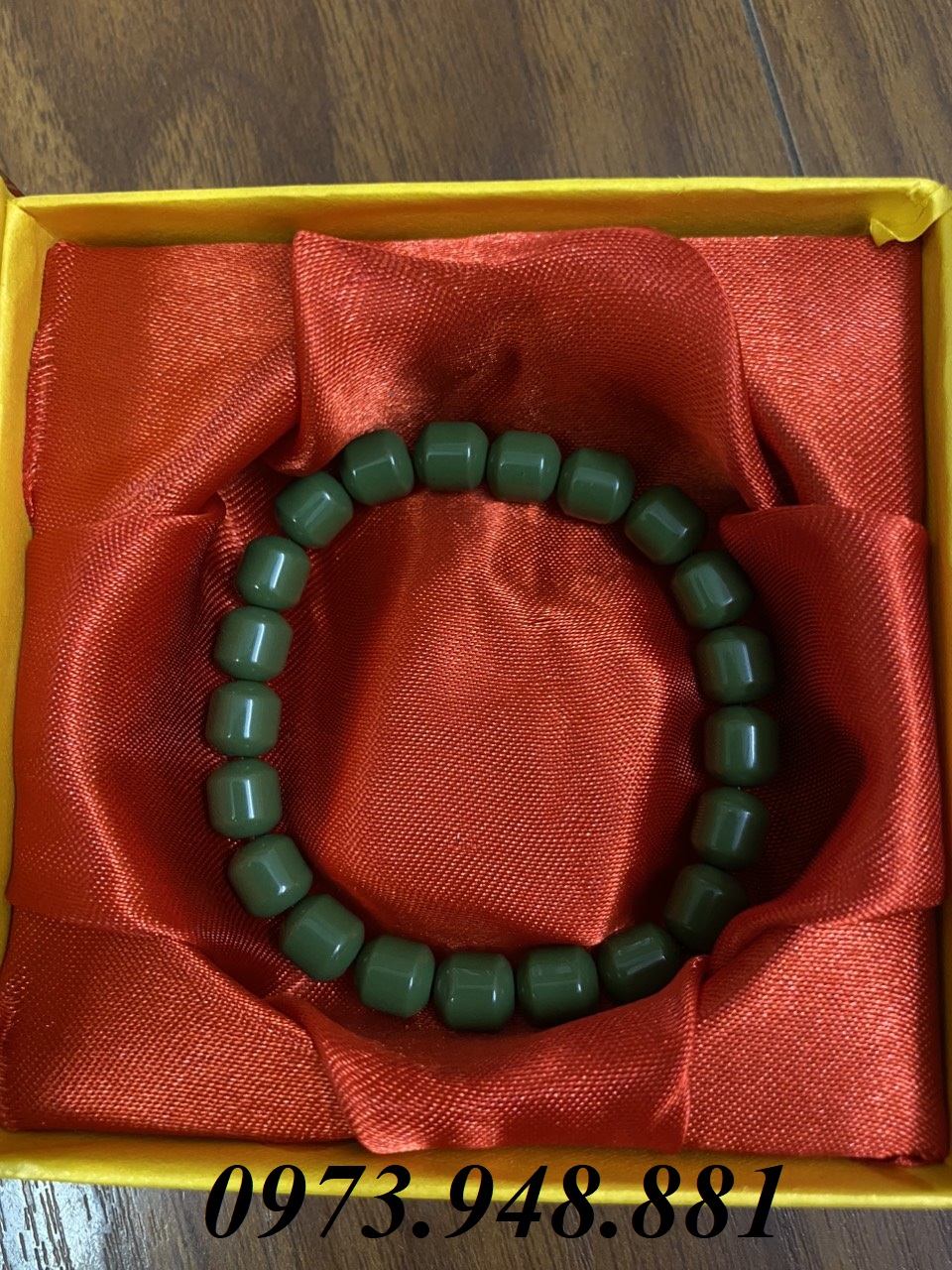 Vòng tay đá tourmaline - germanium - ngọc bích