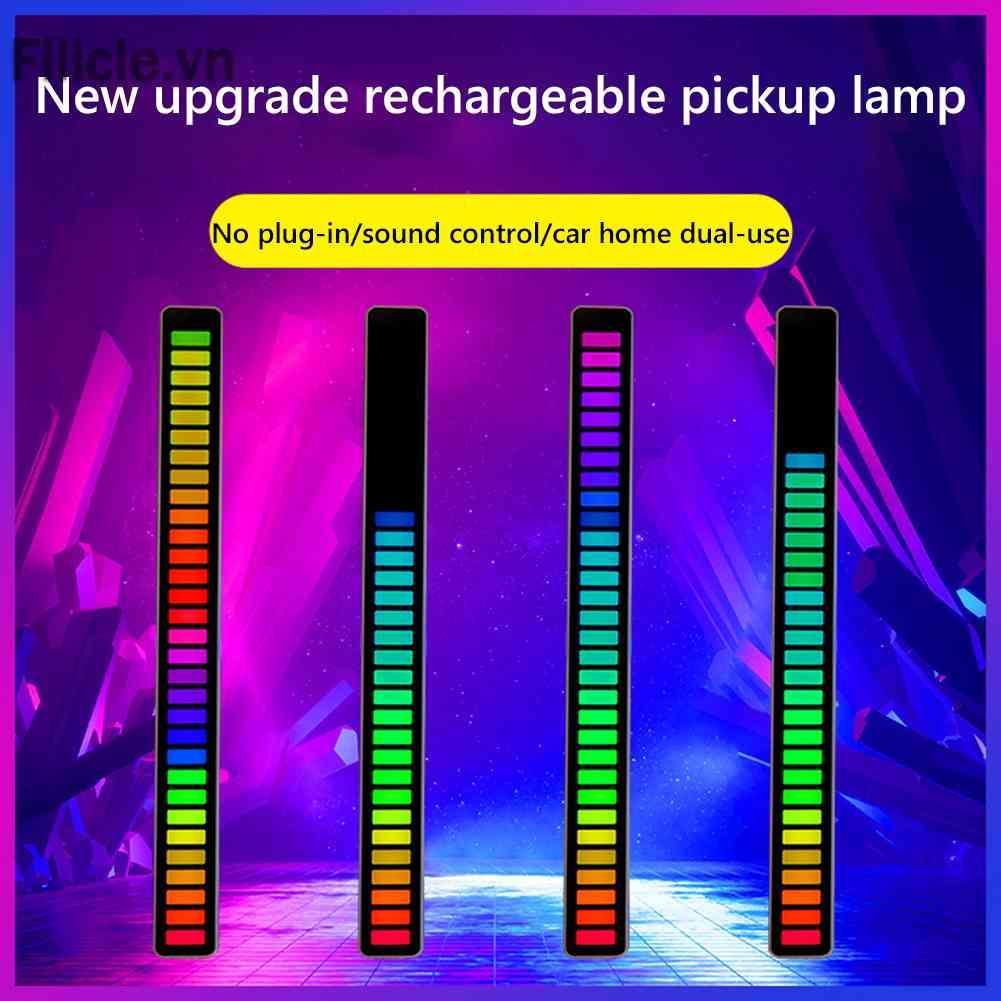 Thanh Đèn LED RGB 32 Bóng Loại C Điều Khiển Bằng Giọng Nói Tiện Dụng