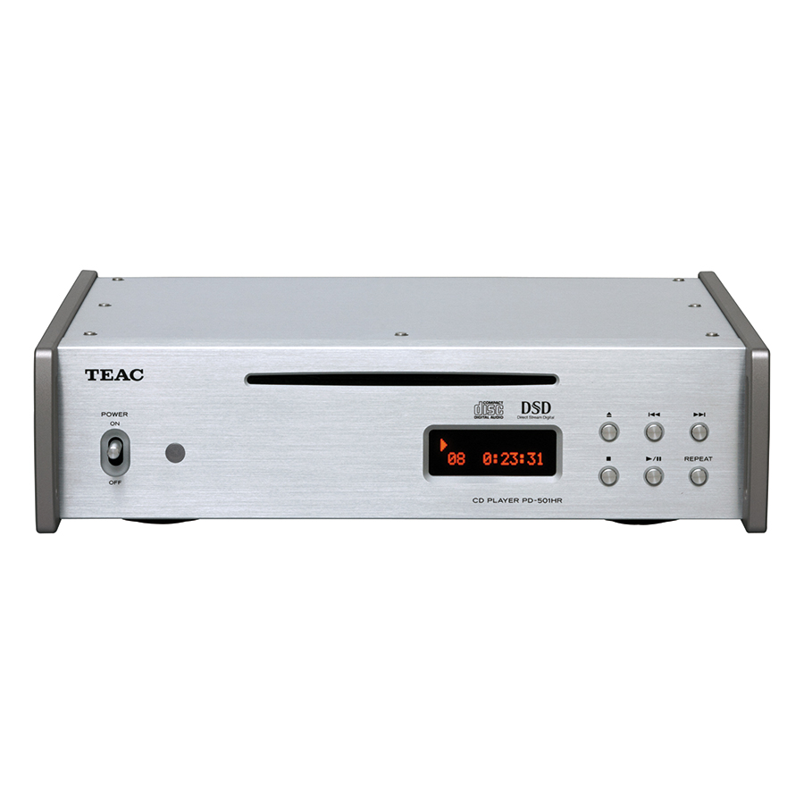 Đầu CD TEAC PD-501HR - Bạc - Hàng Chính Hãng