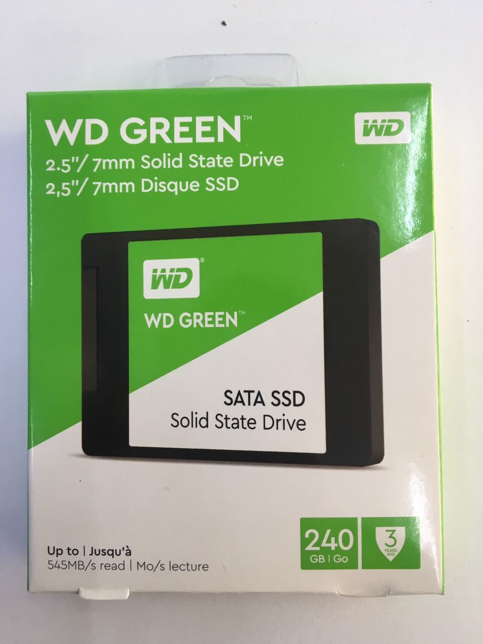 Ổ Cứng SSD 240GB Western Green WDS240G2G0A - Hàng Chính Hãng