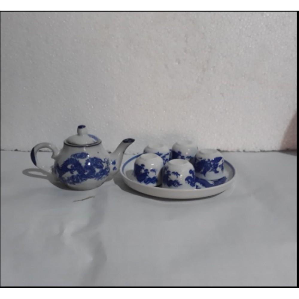Bộ ấm chén pha trà họa tiết Rồng _cỡ nhỏ