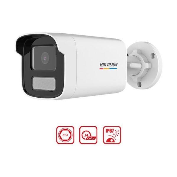 Camera IP HIKVISION  4MP Thân trụ DS-2CD1T47G2-LUF hình ảnh màu sắc 24/7, micro thu âm, trợ sáng ban đêm lên đến 50m ,.-Hàng chính hãng