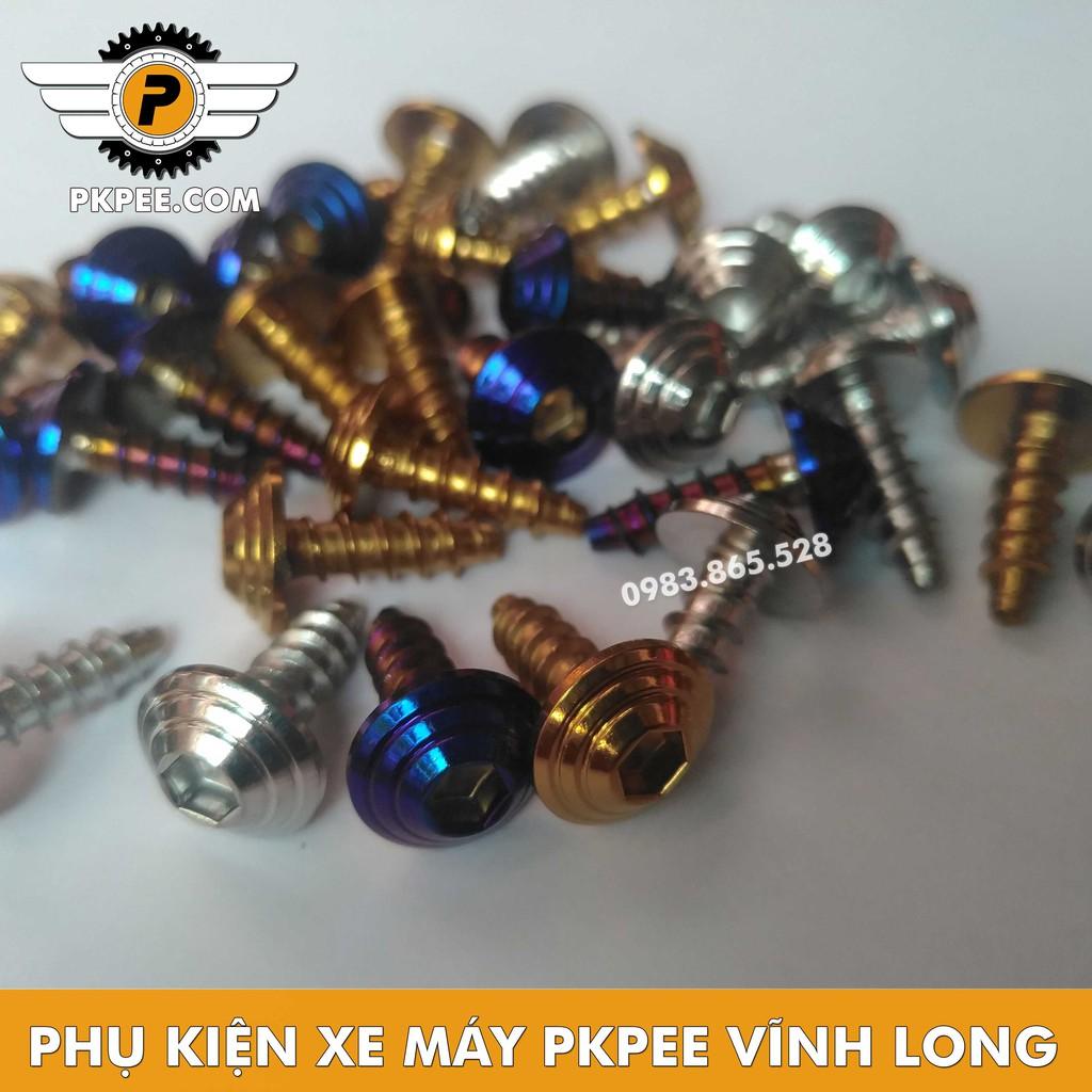 Ốc Dù Xoắn 5Ly15 Đầu Lục Giác Gắn Áo Ya