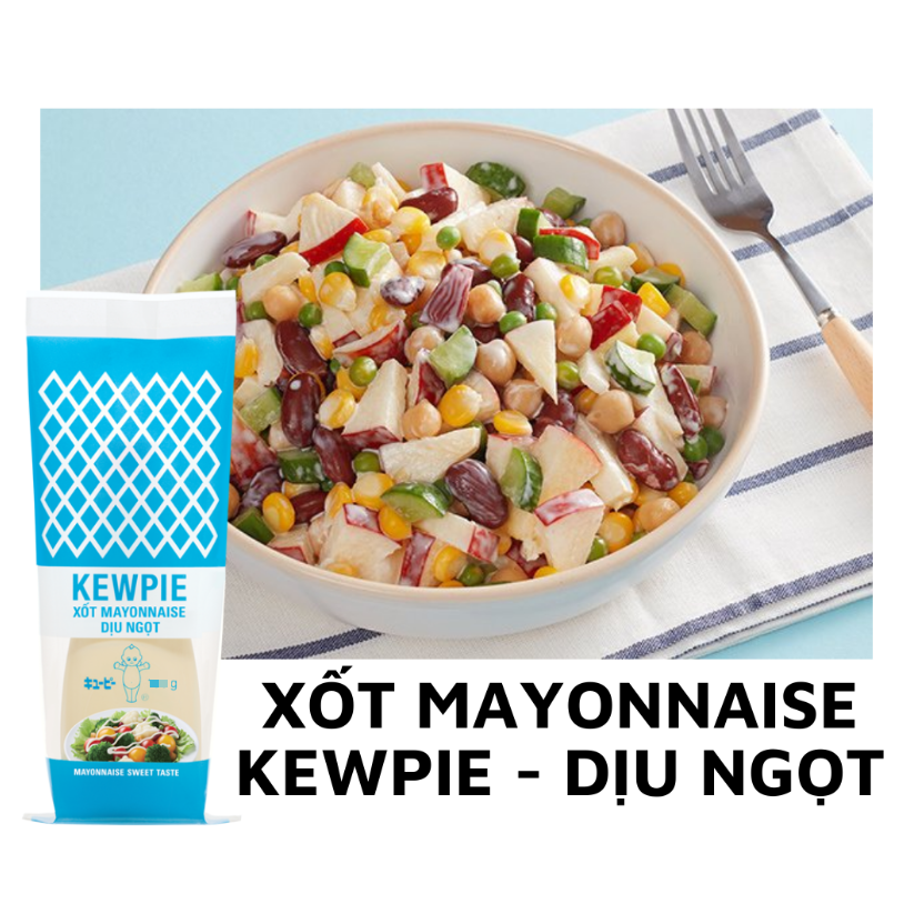Xốt Mayonnaise Dịu Ngọt Kewpie 300g