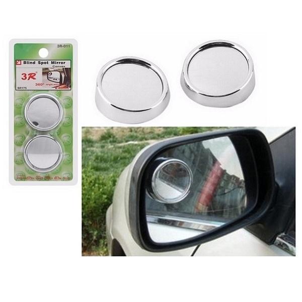 Bộ 2 Gương Phụ Cầu Lồi Gắn Gương Chiếu Hậu Cho Xe Ô Tô 4 - 5 Chỗ