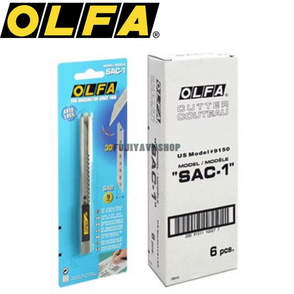 Dao cắt trổ bằng thép không gỉ OLFA - SAC-1